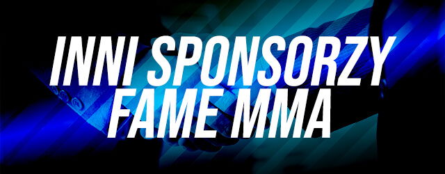 Fame MMA sponsoring