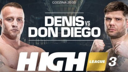 Denis Załęcki vs Don Diego - poznaliśmy termin walki High League 3