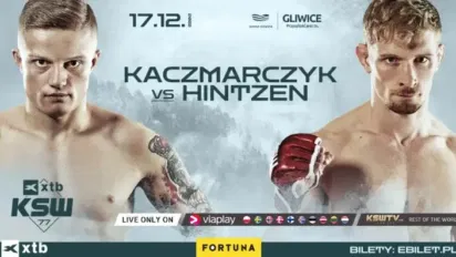Kto wygrał walkę Kaczmarczyk vs Hintzen na KSW 77?
