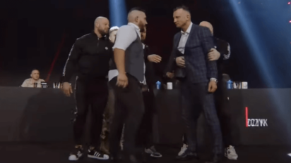 Boxdel nie wytrzymał i uderzył Pawła Jóźwiaka podczas konferencji FAME MMA 17!