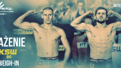 Kiedy ważenie KSW 80? Data, miejsce i transmisja z ważenia