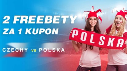 2 freebety za jeden kupon na Czechy – Polska