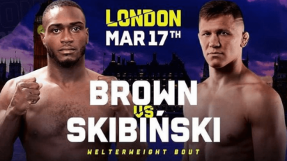 Kto wygrał walkę Skibiński vs Brown na Cage Warriors 150?