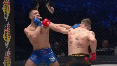 Adrian Bartosiński nowym mistrzem KSW w wadze półśredniej!