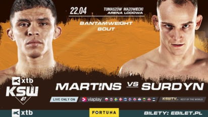 Kto wygrał walkę Surdyn vs Martins na KSW 81?