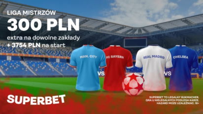 Kurs 150.00 na zakłady na ćwierćfinały Ligi Mistrzów