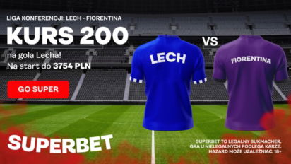 Kurs 200.00 na gola Lecha z Fiorentiną