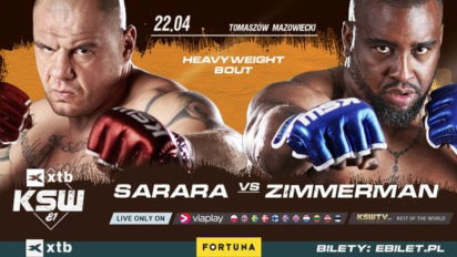 Kto wygrał walkę Sarara vs Zimmerman na KSW 81?