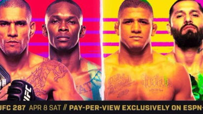 Transmisja UFC 287 za darmo - gdzie oglądać 08.04.2023