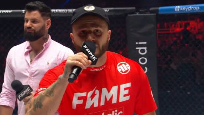 Medycy nie dopuścili Ferrariego do walki z Dubielem