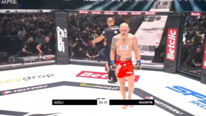 Szeliga przegrywa z Pasternakiem na Fame MMA 18