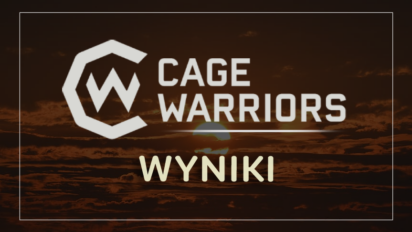 Cage Warriors 154 wyniki - poznaj wszystkich zwycięzców!