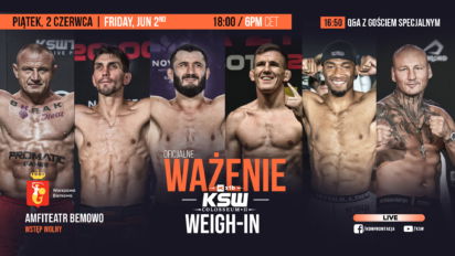 Wyniki ważenia KSW 83: Colosseum 2