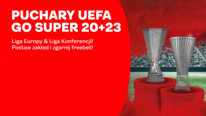 Puchary UEFA: LIVE 20+23. Zgarnij 23 PLN freebetu od Superbet za kupony na Ligę Europy i Ligę Konferencji