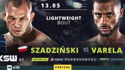 Szadziński vs Varela - typy, kursy, zakłady