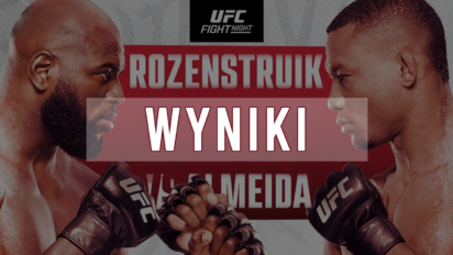 UFC Fight Night: Rozenstruik vs Almeida wyniki - kto wygrał?
