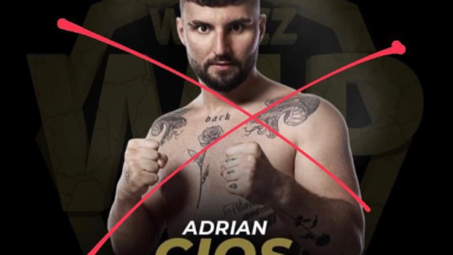 Adrian Cios odwołał swoją walkę - Przeciwnik wzburzony