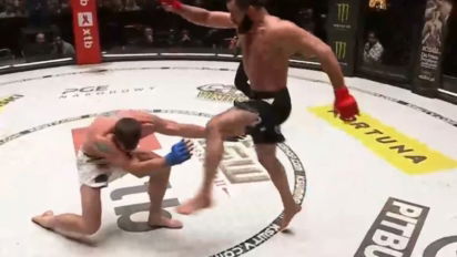 Mamed Khalidov kończy Askhama w 3 rundzie! - KSW 83