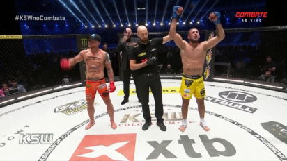 Valeriu Mircea wygrywa z Romanem Szymańskim - KSW 83
