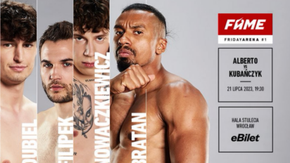 Bilety FAME MMA Friday Arena 1 - cena, gdzie kupić