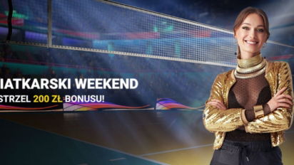 Siatkarski weekend - Ustrzel 200 zł bonusu na rozgrywki Ligi Narodów