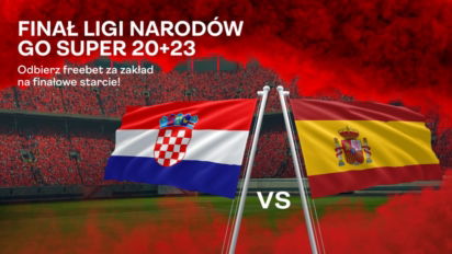 Chorwacja - Hiszpania: bonus 23 PLN na okazję finału Ligi Narodów