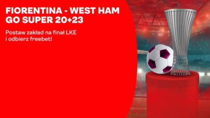 Fiorentina - West Ham. Freebet 23 PLN na finał Ligi Konferencji Europy