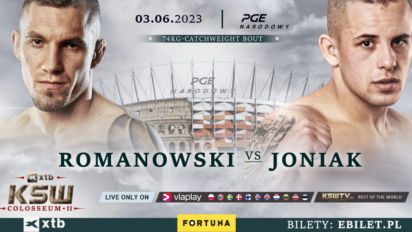 Romanowski vs Joniak - typy, kursy, zakłady