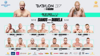 Babilon MMA 37 - karta walk, kiedy, gdzie