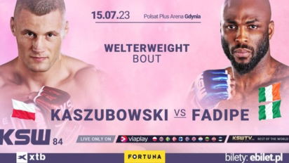 Kto wygrał walkę Kaszubowski vs Fadipe na KSW 84?
