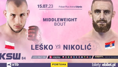 Kto wygrał walkę Leśko vs Nikolić na KSW 84?