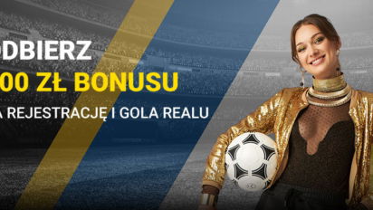 Bonus 300 pln za gola Realu z Celtą - zarejestruj konto, wyraź zgody marketingowe i zyskaj wielki bonus na start