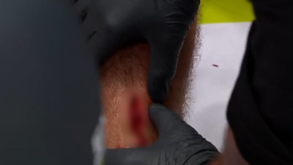 Crazy Załęcki z wielką raną przegrywa z Labrygą - Clout MMA 1