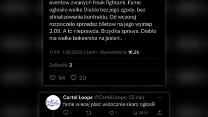 Diablo nie zawalczy na Fame 19? -