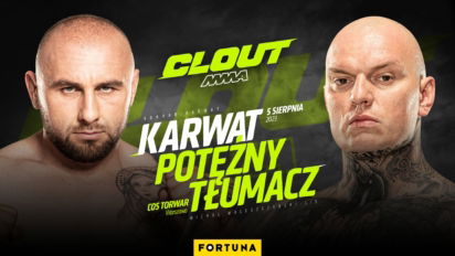 Karwat z nowym przeciwnikiem 2 dni przed galą! - CLOUT MMA 1