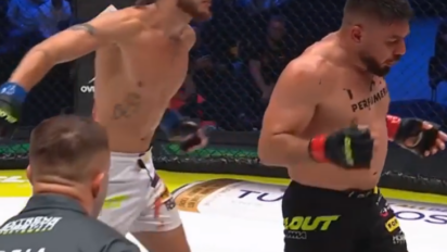 Czarek Czaruje nokautuje Szalonego Reportera! - Clout MMA 1