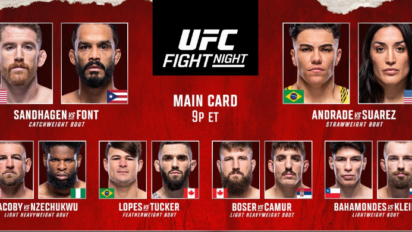 UFC FN: Sandhagen vs Font wyniki - kto wygrał?