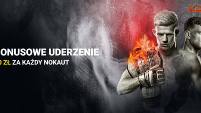 Bonusowe 10 pln za każdy nokaut na KSW 86 - dokonaj depozytu, postaw kupon i zgarnij bonus zależny od ilości nokautów