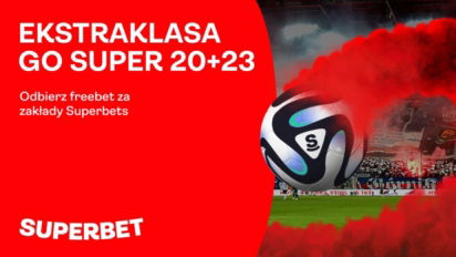 Bonus 23 PLN za zakłady Superbets na 7. kolejkę meczów Ekstraklasy