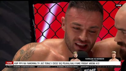 Roger Salla kończy Endiego w 2 rundzie! - Fame Friday Arena 2