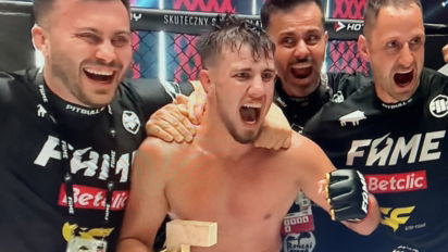 Wiewiór wygrywa z Bratanem i tańczy na Fame MMA Friday Arena 2!