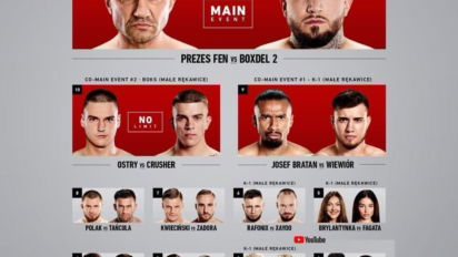 Znamy całą kartę walk na FAME MMA Friday Arena 2!