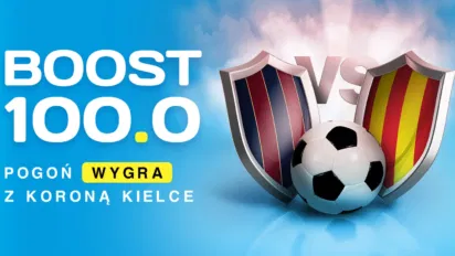 Kurs 100.00 na wygraną Pogoni Szczecin - zarejestruj konto, dokonaj depozytu i zyskaj wysoki mnożnik na Portowców