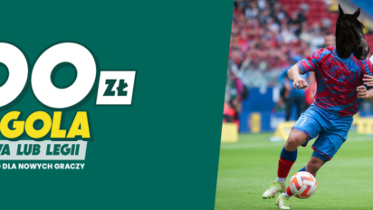 Bonus 200 zł za gola Rakowa lub Legii w europejskich pucharach
