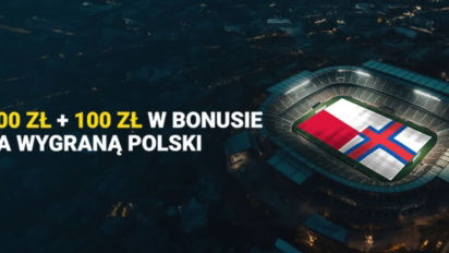 Bonus 300 zł za wygraną Polski z Wyspami Owczymi i rejestrację od Fortuny