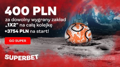Bonus 400 zł za dowolny wygrany zakład 1X2 na 5. kolejkę Premier League