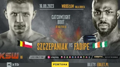 Szczepaniak vs Fadipe - typy, kursy, zakłady