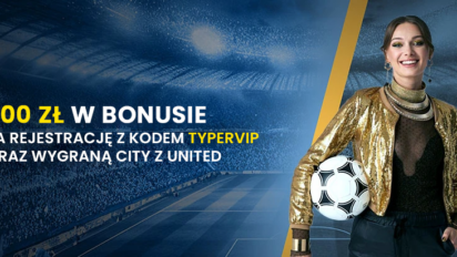 Bonus 200 pln za wygraną City w Derbach Manchesteru - zgarnij bonus za rejestrację i zwycięstwo Manchesteru City