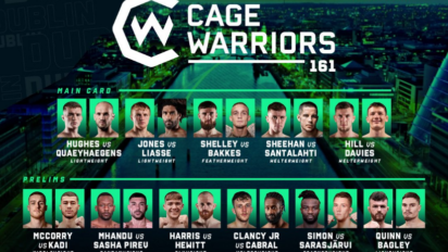 Cage Warriors 161 wyniki - kto wygrał?