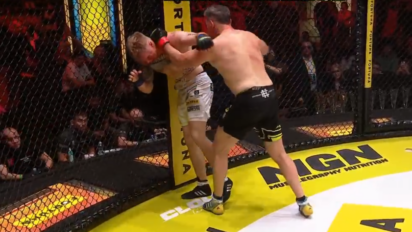 Remi przegrywa z Sosnowskim przez brutalny techniczny nokaut! - Clout MMA 2